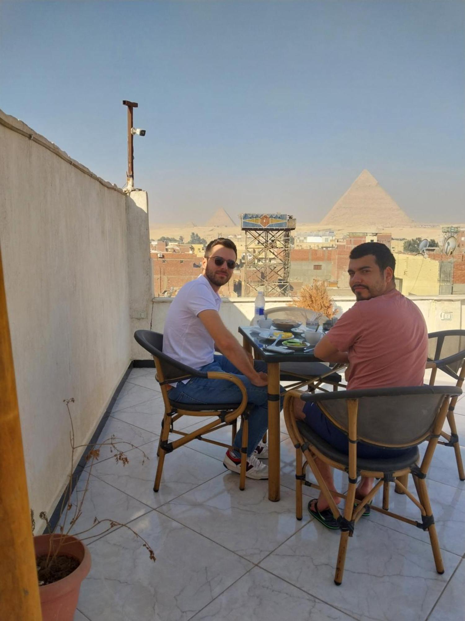 Hotel Eagles Pyramids View Kafret el-Gabal Exterior foto