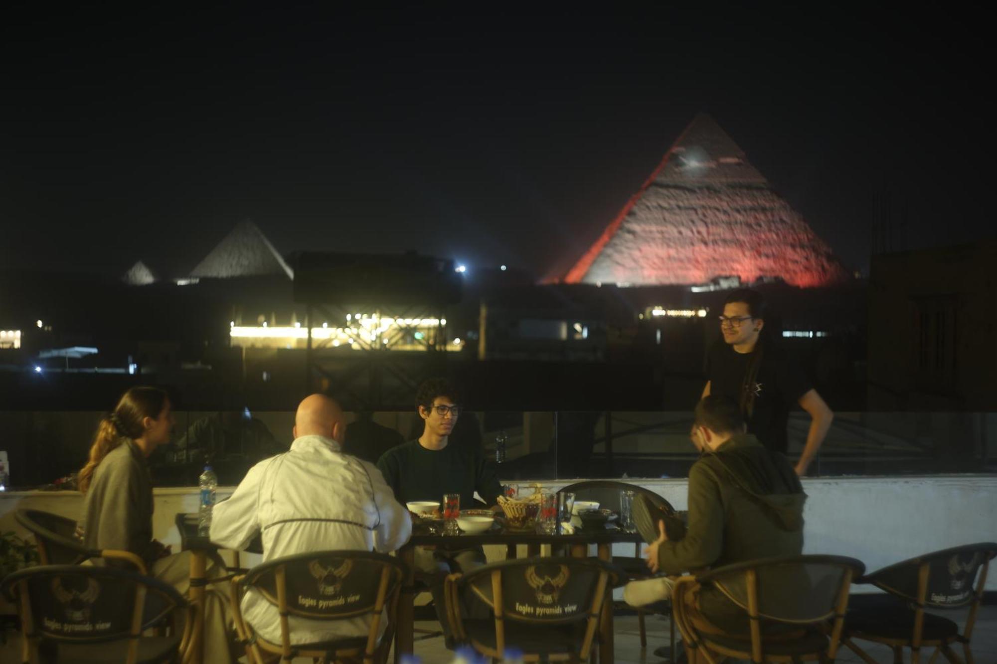 Hotel Eagles Pyramids View Kafret el-Gabal Exterior foto